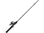 Zebco 33 Micro Spincast Reel and Rod Combo 5ft 2-PC Rod w/ Durable Fiberglass Pole QuickSet Anti-Reverse Reel w/ Bite Alert Silver 33MC502ULB.NS3