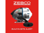 Zebco 808 Saltfisher Spincast Reel SZ 80 Reel Changeable Righ/Left Retrieve Pre-Spooled w/ 20lb Zebco Fishing Line Stainless Steel Ball Bearing Drive