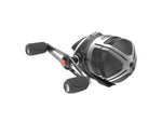 Zebco Bullet Spincast Reel and Rod Combo 6ft 6in 2-PC IM8 Graphite Pole w/ MaxTac Grip Rod Handle Changeable Righ/Left Retrieve Black