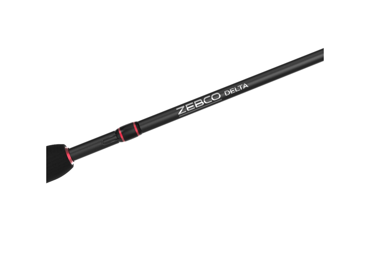 Zebco Delta Spincast Reel and Rod Combo 5ft 6in 2-PC Pole SZ 20 Reel Changeable Righ/Left Retrieve Pre-Spooled w/ 6lb Zebco Fishing Line Cool Gray ZD20562ML.NS3