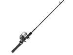 Zebco Delta Spincast Reel and Rod Combo 5ft 6in 2-PC Pole SZ 20 Reel Changeable Righ/Left Retrieve Pre-Spooled w/ 6lb Zebco Fishing Line Cool Gray ZD20562ML.NS3