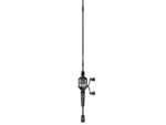 Zebco Omega Pro Spincast Reel and Rod Combo 6ft 2-PC IM6 Graphite Pole Split MaxTac Grip Rod Handle SZ 30 Reel Pre-spooled w/ 10lb Zebco Line Black
