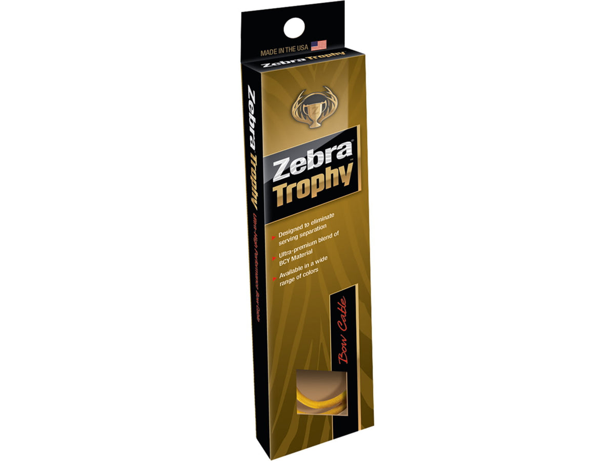 Zebra Trophy Split Cable Craze Black 31 in. Craze Black MCCZBLK/BLKMA