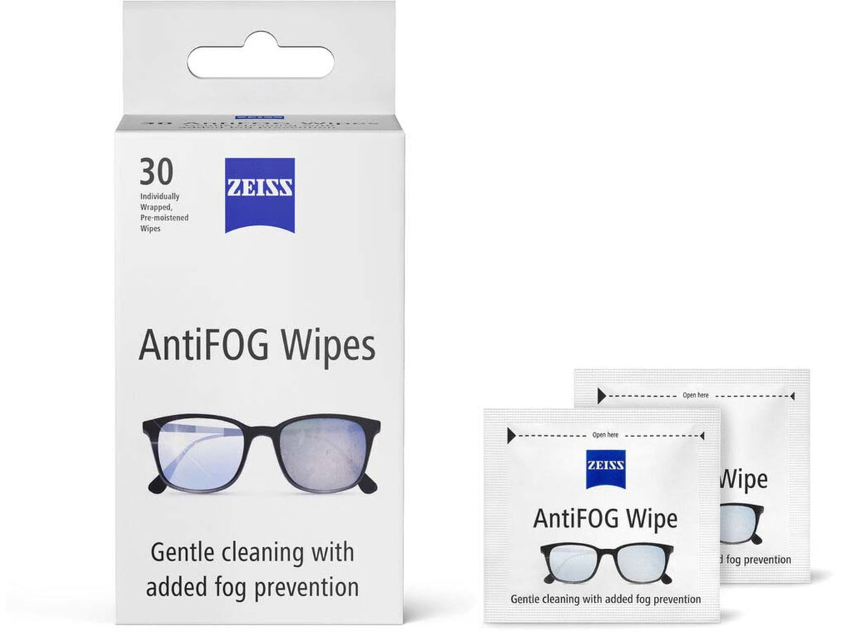 Zeiss Anti-Fog Lens Wipes - 30 ct. Box Small NSN 9005.9 000000-2451-375
