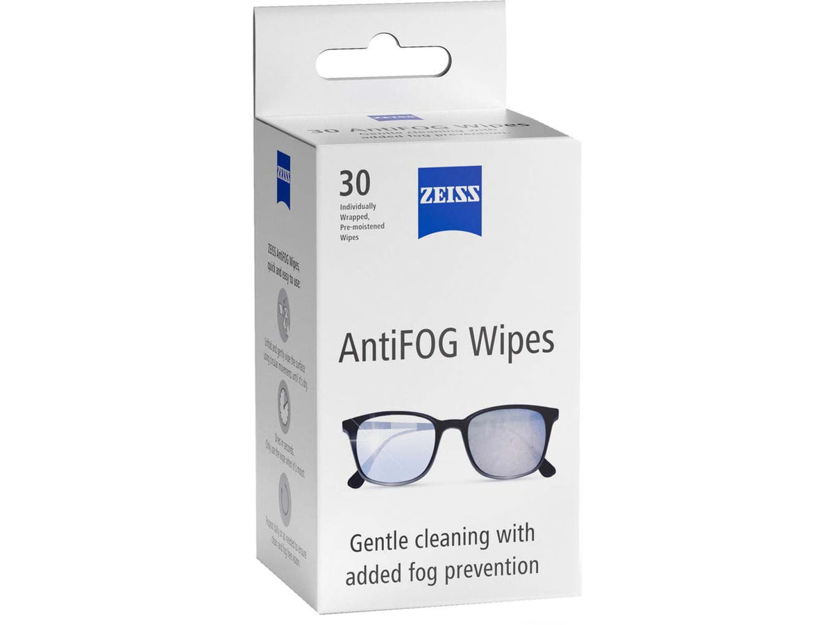 Zeiss Anti-Fog Lens Wipes - 30 ct. Box Small NSN 9005.9 000000-2451-375
