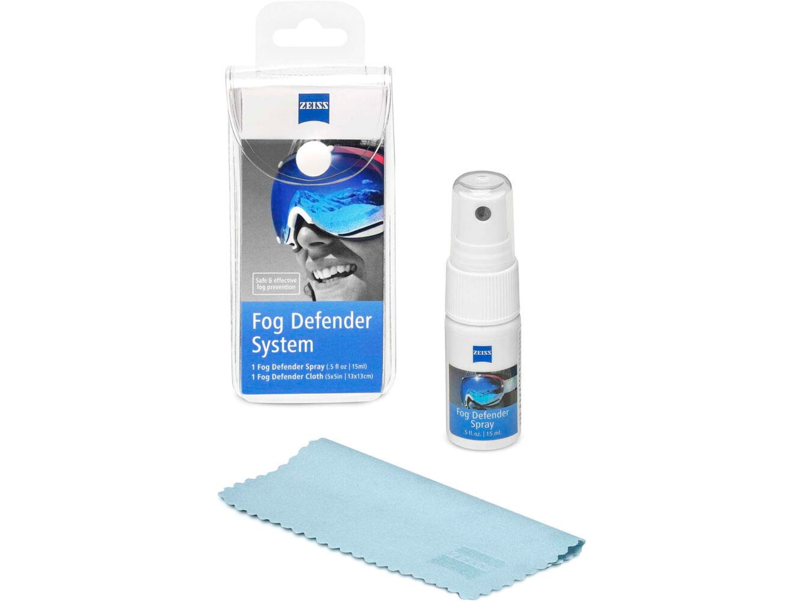 Zeiss Fog Defender Lens Cleaning Kit White Small NSN 9005.9 000000-2451-373