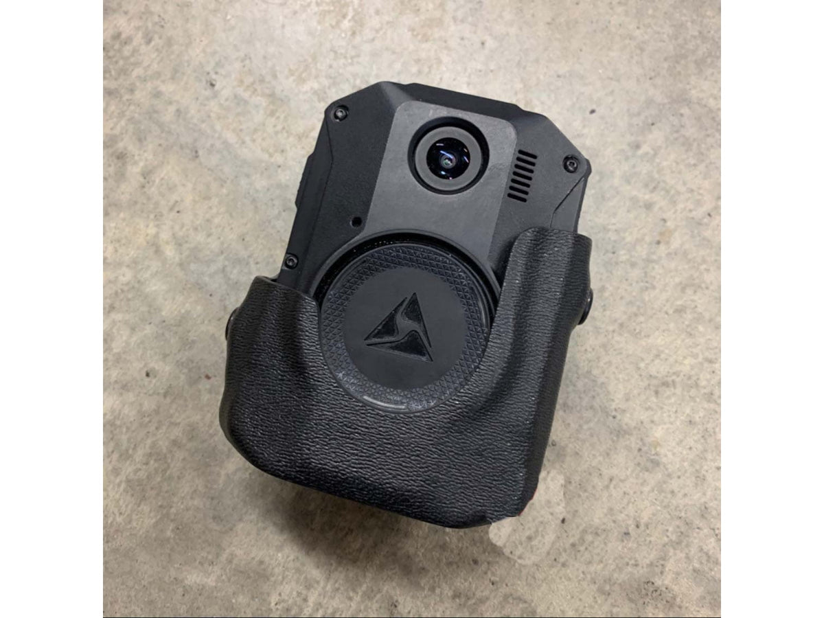 Zero9 Body Cam Case Holster Axon Body 3 Molle Loks Plain Black Z9-2007-BLK-MLK