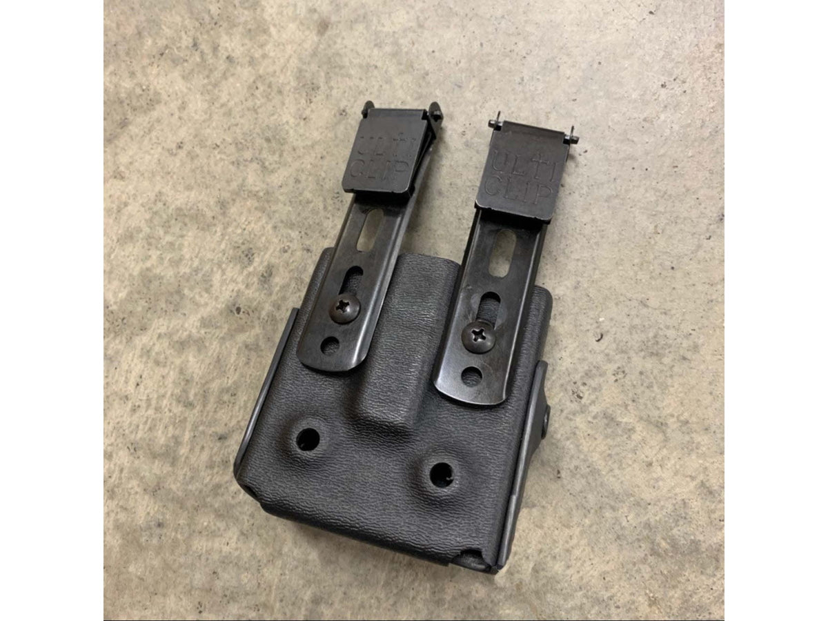 Zero9 Body Cam Case Holster Axon Body 3 Molle Loks Plain Black Z9-2007-BLK-MLK