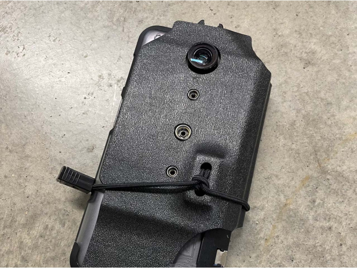 Zero9 Bodyworn Rem Holster Bodyworn Molle Loks Plain Black Z9-2014-BLK-MLK