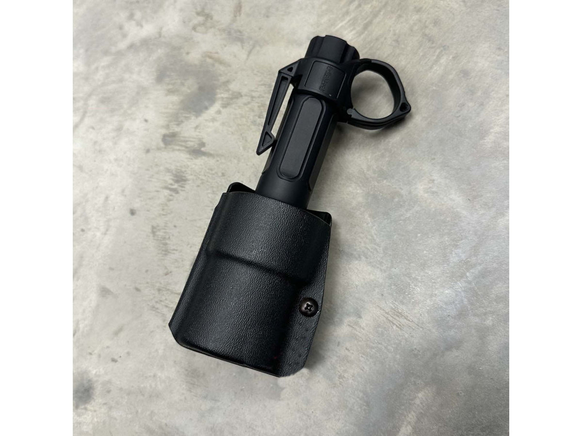 Zero9 Flashlight Case Holster Bezel Down 2 Tek-Lok Basketweave Z9-4025-BW-TEK