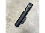 Zero9 Flashlight Case Holster Bezel Up 2 Tek-Lok Plain Black Z9-4041-BLK-TEK