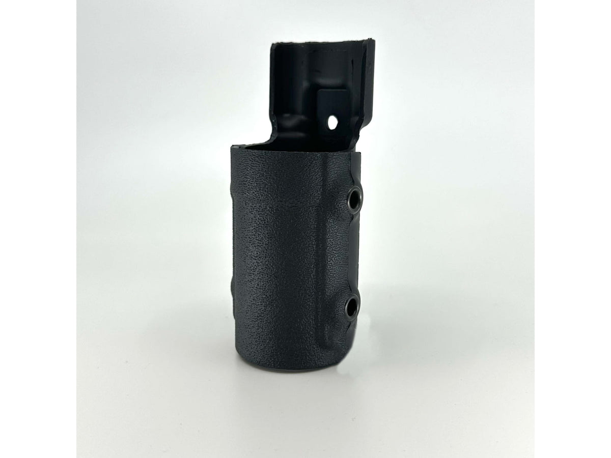 Zero9 Flashlight Case Holster Bezel Up 2 Tek-Lok Plain Black Z9-4041-BLK-TEK