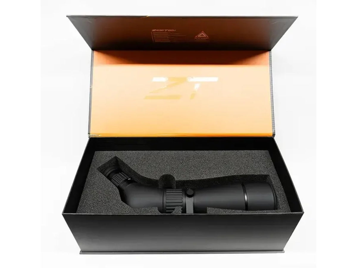 ZeroTech Optics Thrive 20-60x85mm Spotting Scope Angled Black TH206085