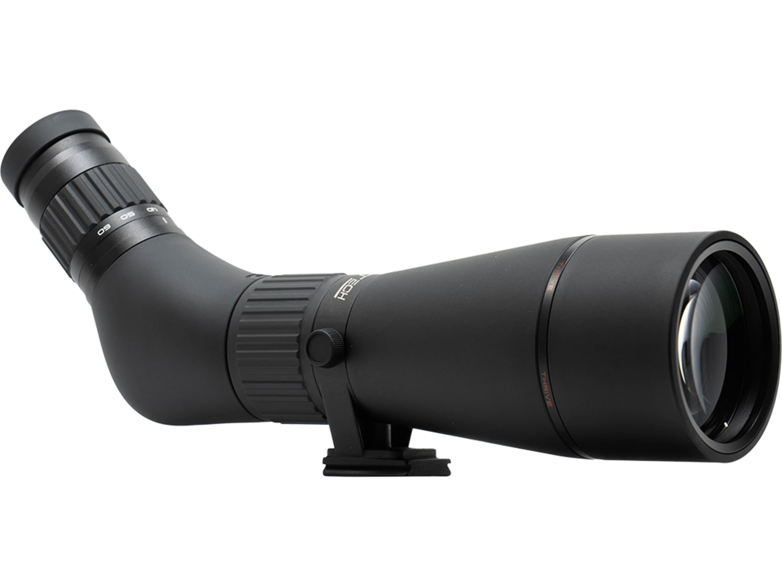 ZeroTech Optics Thrive 20-60x85mm Spotting Scope Angled Black