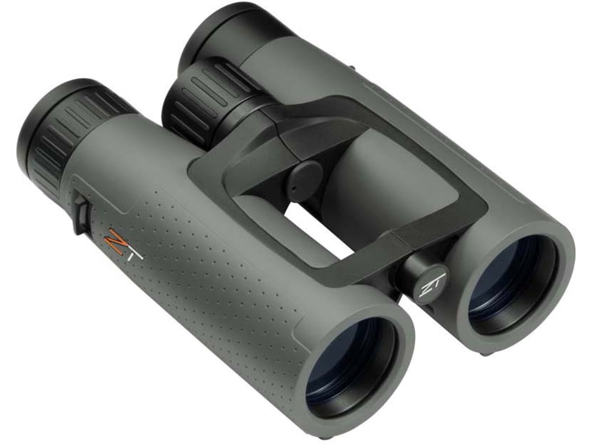 ZeroTech Optics Thrive HD 10x42mm Roof Prism Binoculars Rubber Armor Grey THD1042