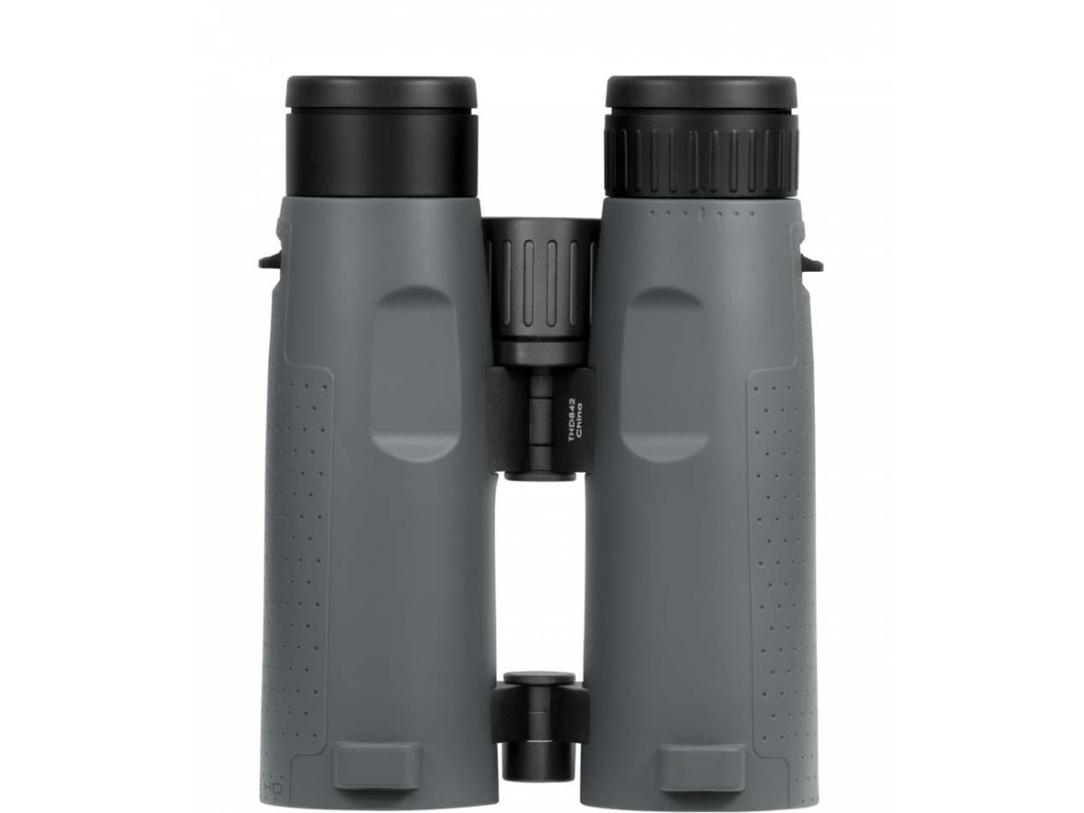 ZeroTech Optics Thrive HD 10x42mm Roof Prism Binoculars Rubber Armor Grey THD1042