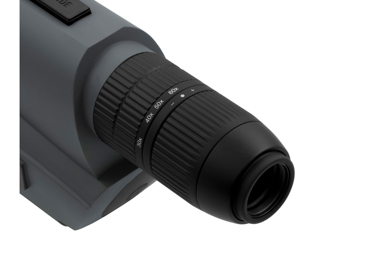 ZeroTech Optics Trace Advanced 20-60x80mm Spotting Scope Rubber Black/Grey TR206080F