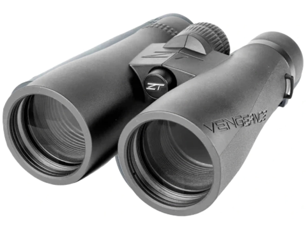ZeroTech Optics Vengeance ED 12x50mm Glass Roof Prism Binoculars Black