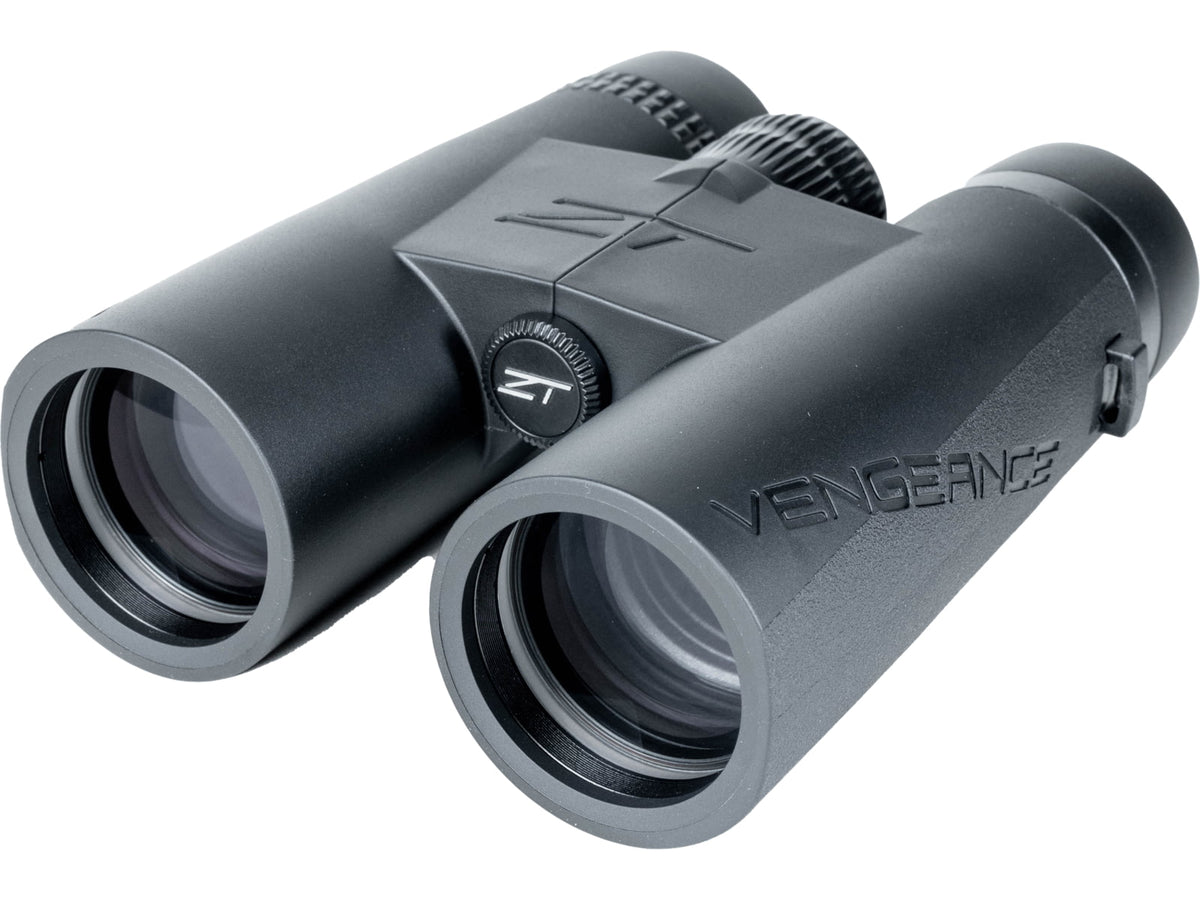 ZeroTech Optics Vengeance HD 8x42mm Roof Prism Binoculars Black