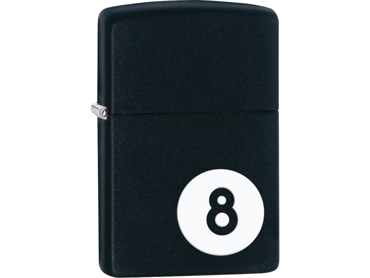Zippo 8-Ball Black Matte Lighter ZO28432
