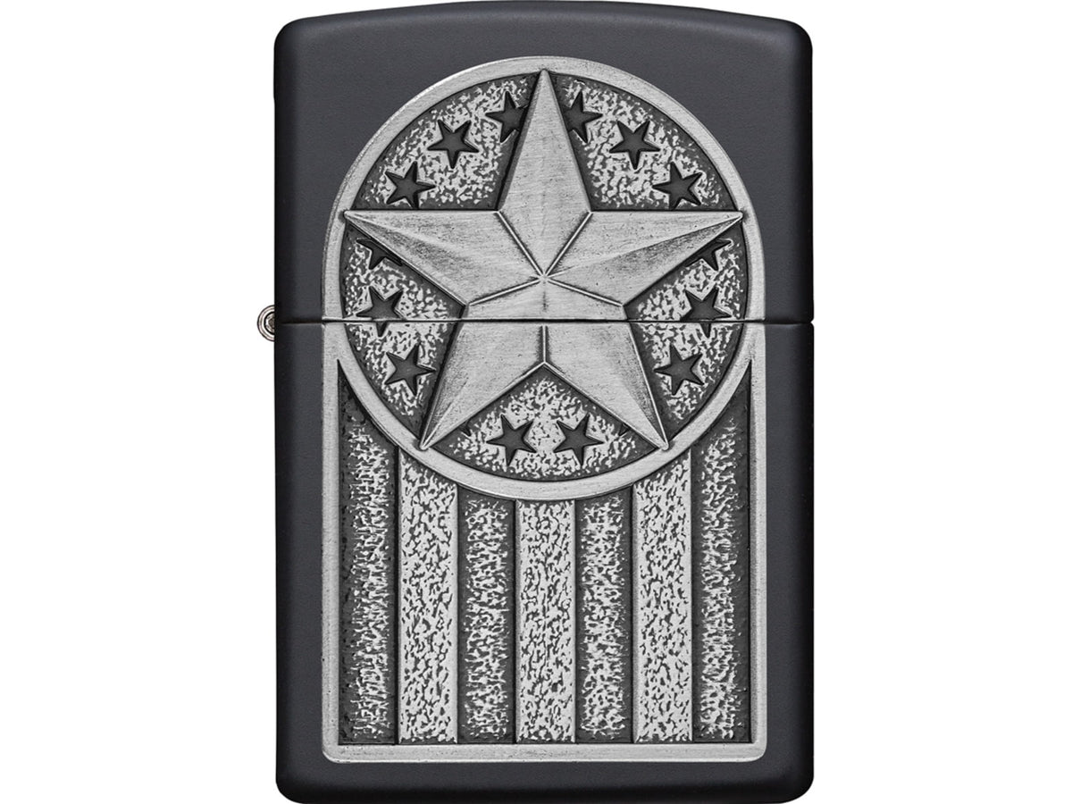 Zippo American Metal Emblem Lighter