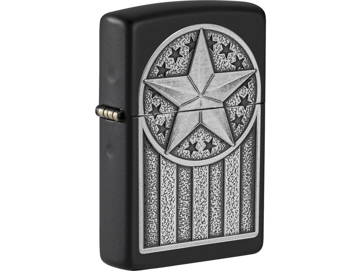 Zippo American Metal Emblem Lighter