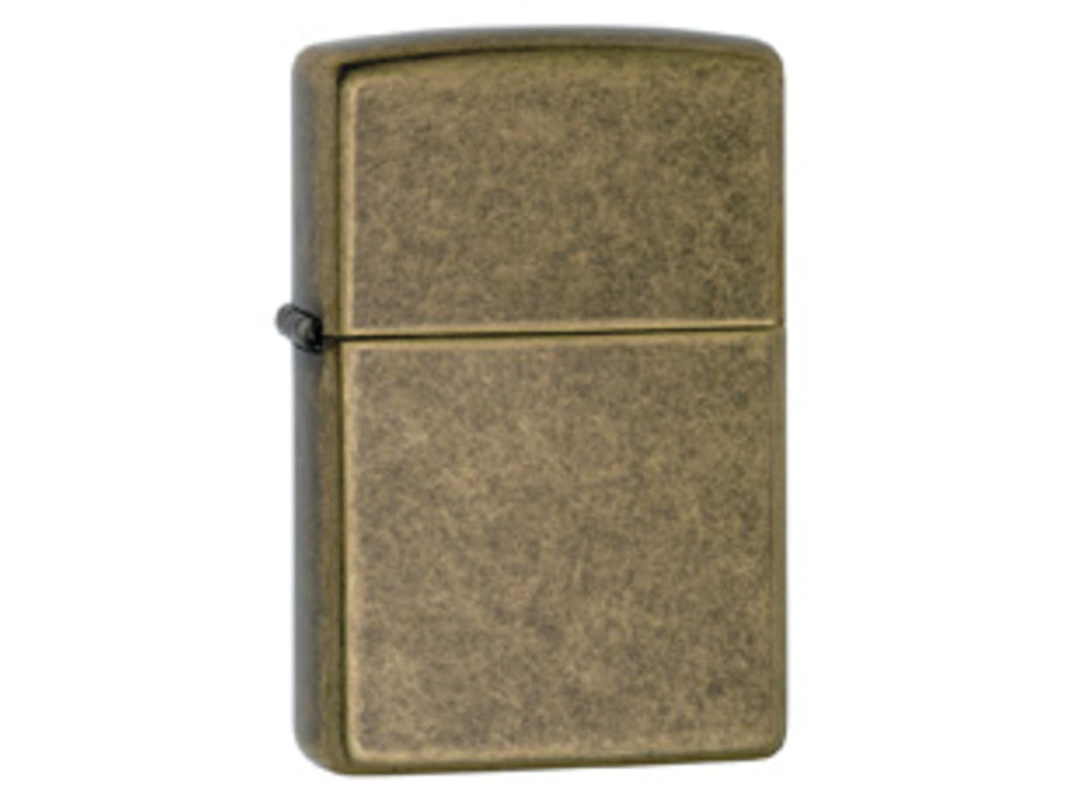 Zippo Antique Brass Classic Style Lighter 201FB