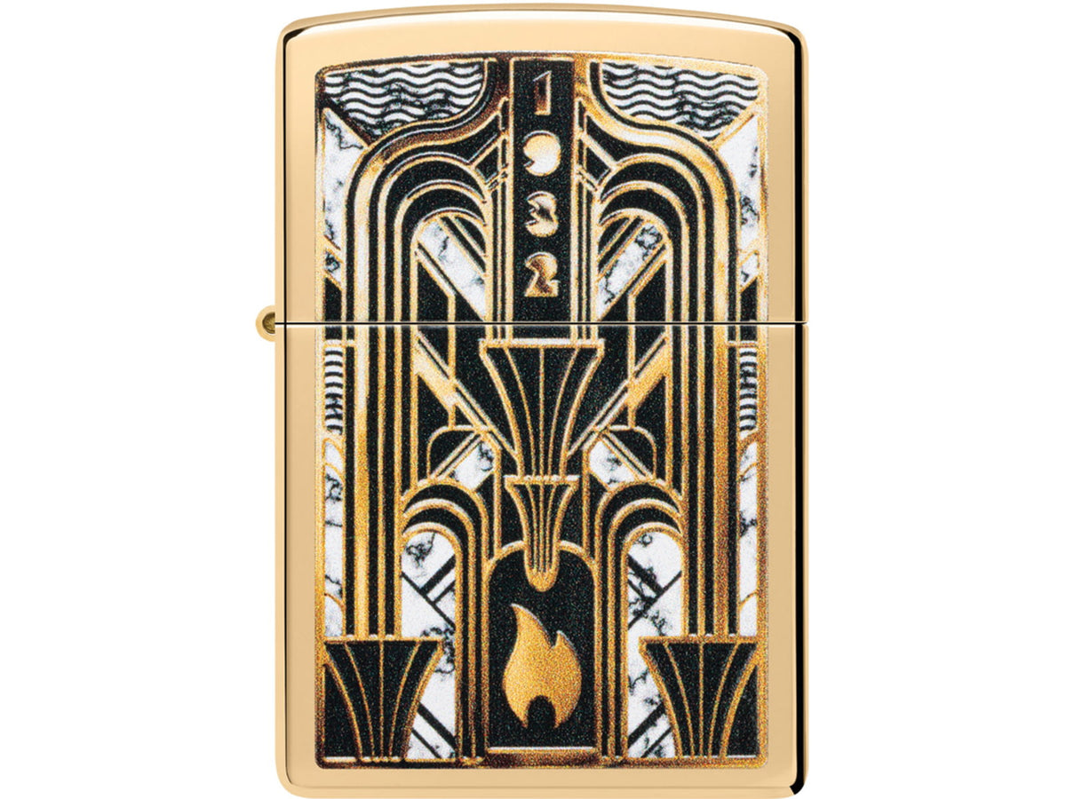 Zippo Art Deco Flame Lighter ZO26921