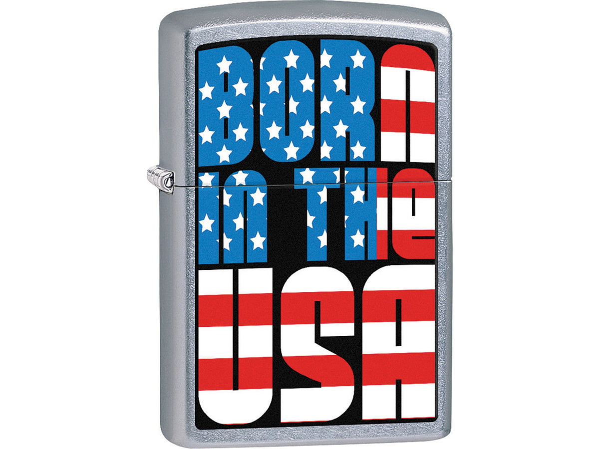 Zippo Born in the USA Lighter 1.44" x 2.25" 207-077459