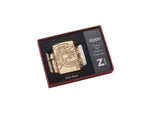 Zippo Chinese Dragon Lighter High Polish Gold Plate 29265