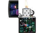 Zippo Cyber City Design Lighter
