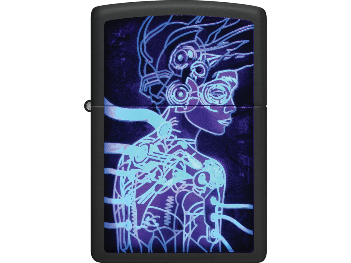 Zippo Cyborg Woman Design