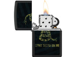 Zippo Dont Tread On Me Design