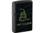 Zippo Dont Tread On Me Design