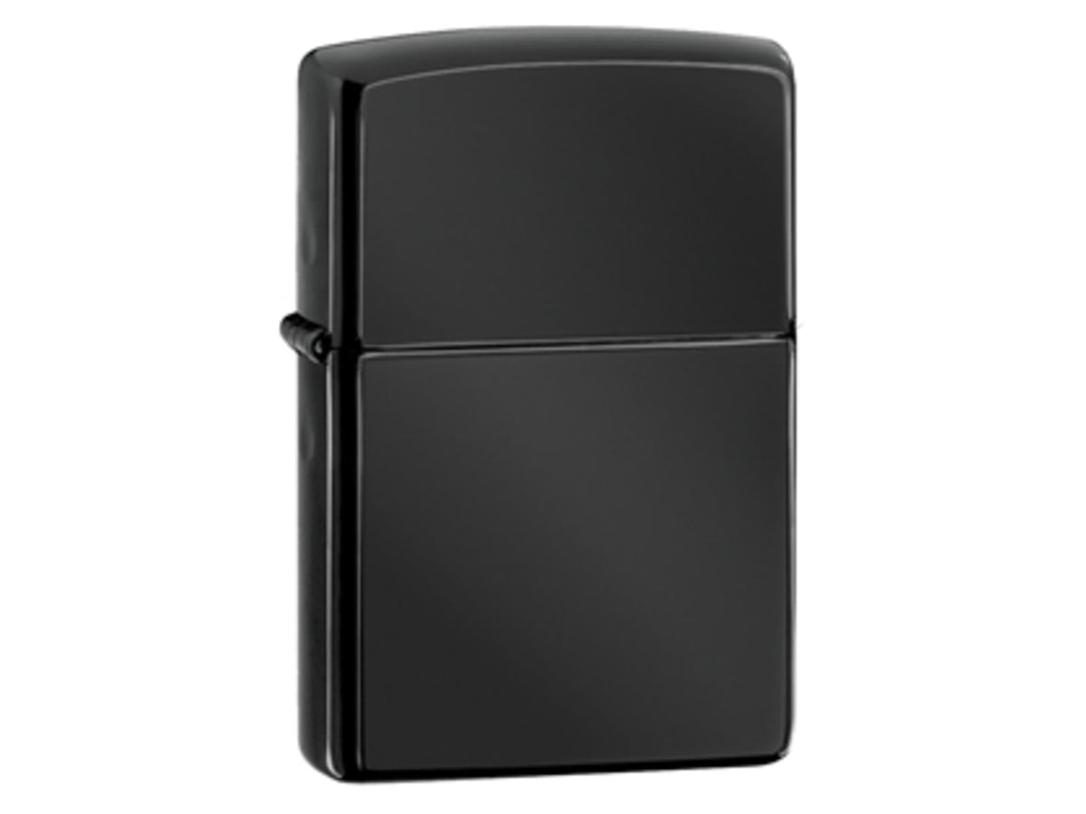 Zippo Classic Ebony Classic Style Lighter Chrome Plated 24756