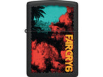 Zippo Far Cry 6 Lighter 2.25in x 1.5in Black Matte 48643