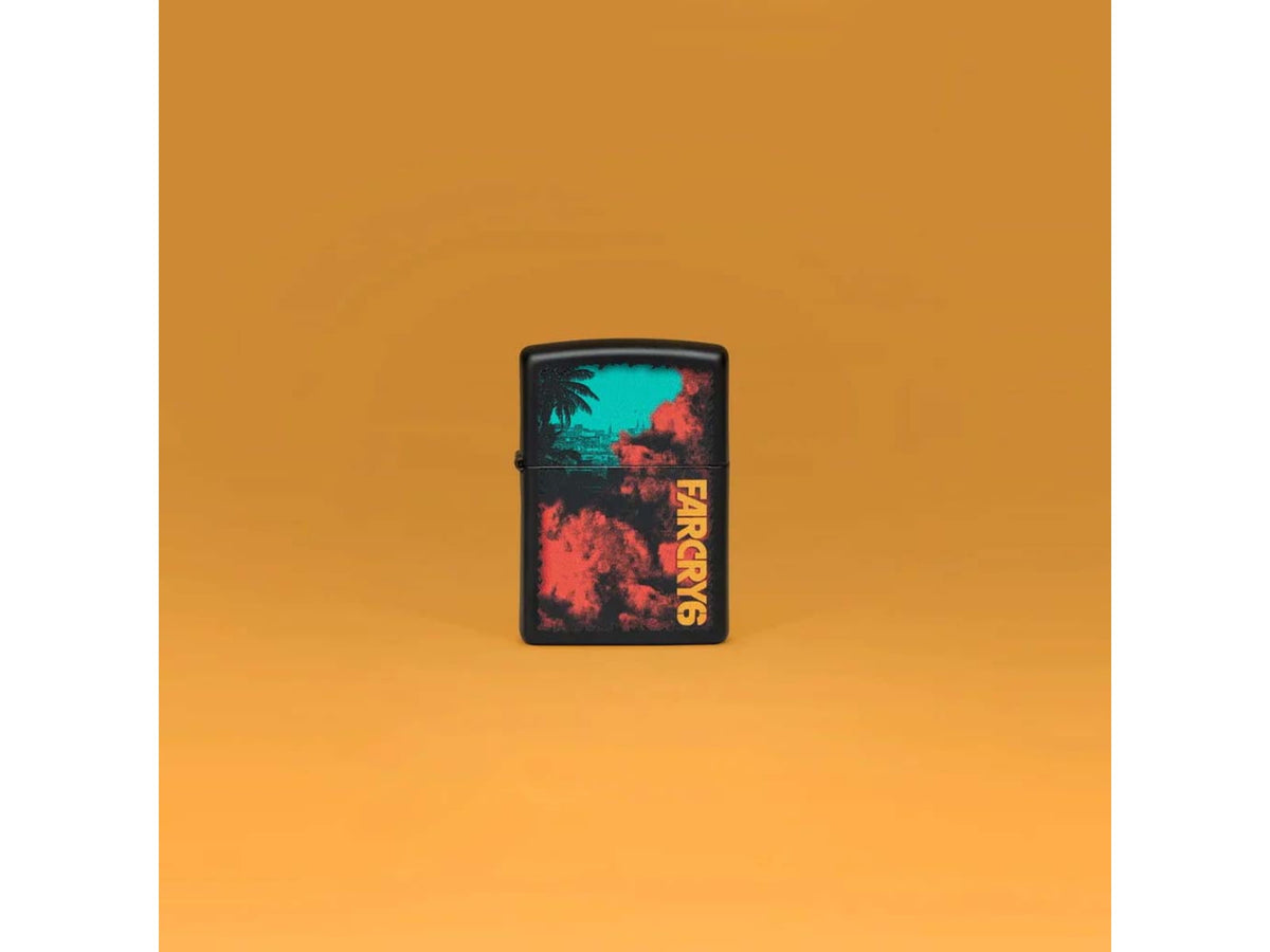 Zippo Far Cry 6 Lighter 2.25in x 1.5in Black Matte 48643