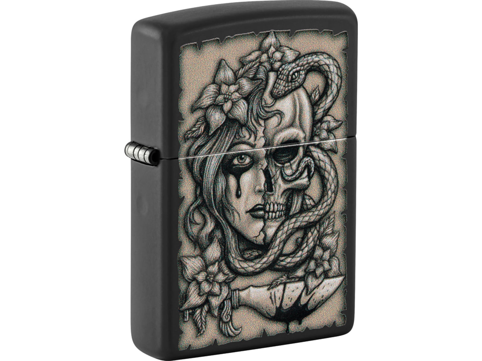 Zippo Gory Tattoo Design Lighter