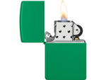 Zippo Grass Green Matte Lighter