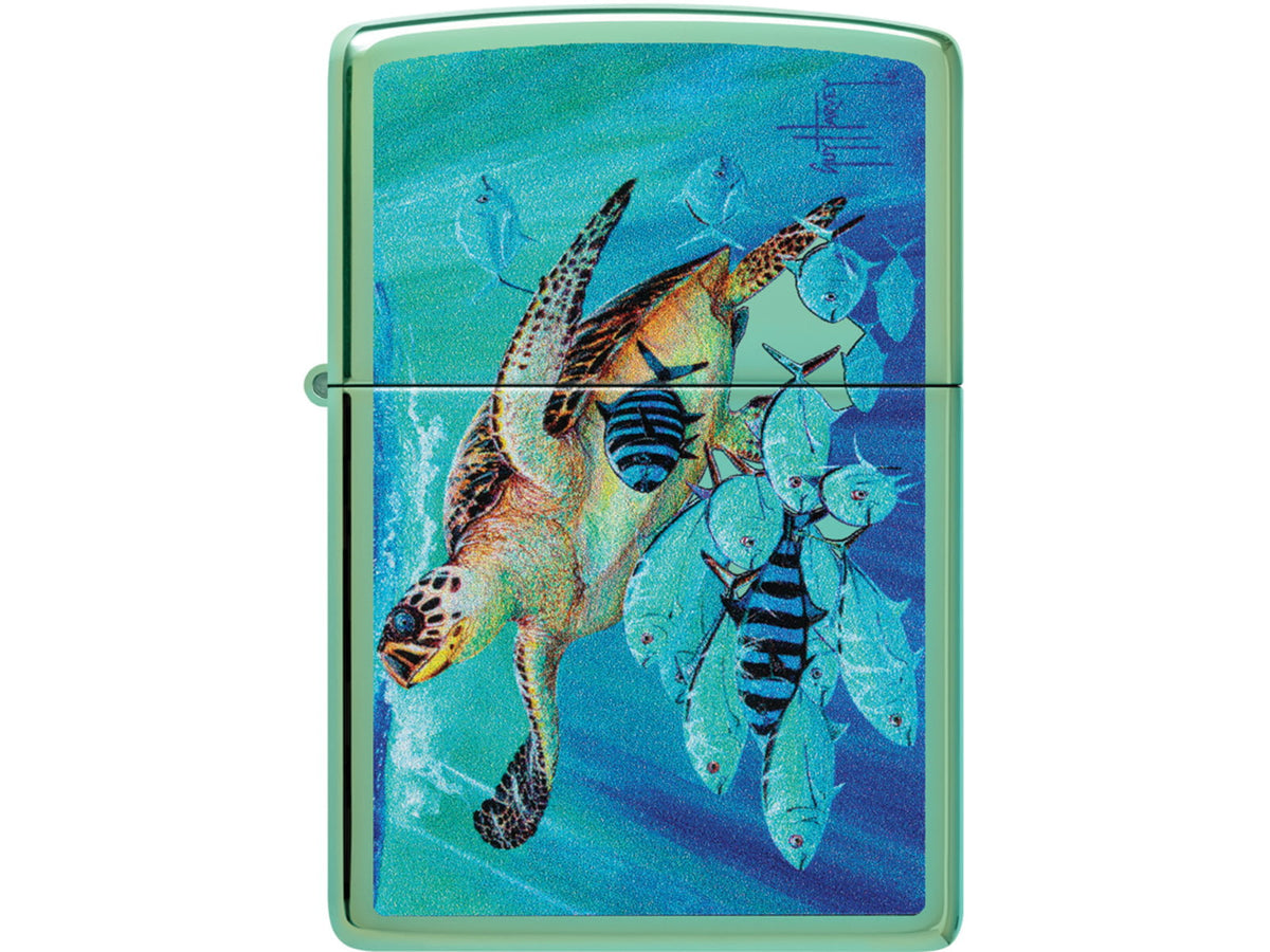 Zippo Guy Harvey Turtle Lighter ZO76440