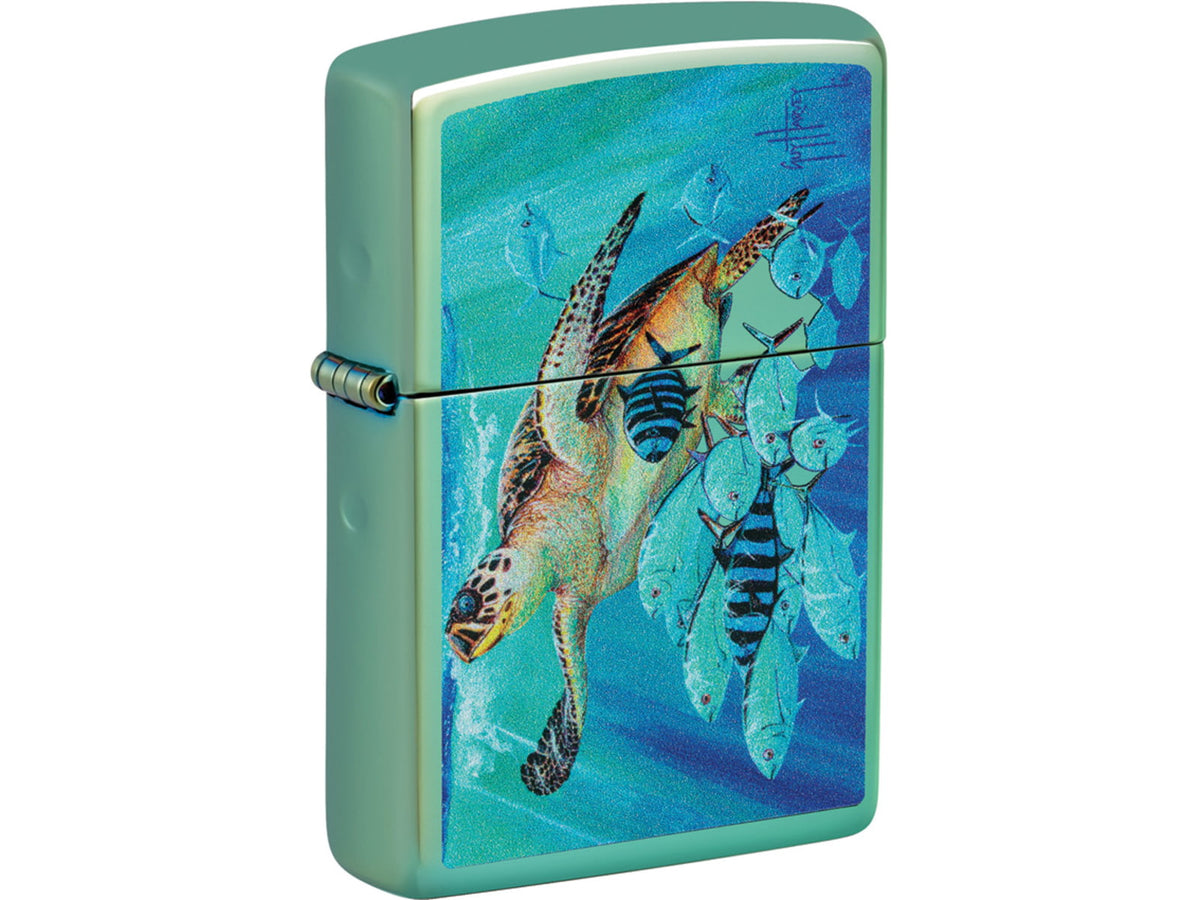 Zippo Guy Harvey Turtle Lighter ZO76440