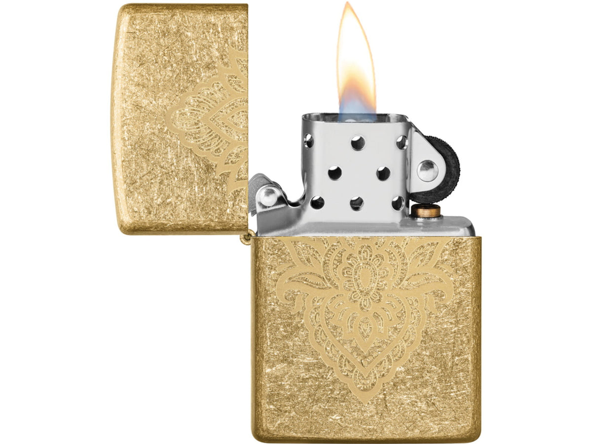 Zippo Henna Tattoo Design Lighter
