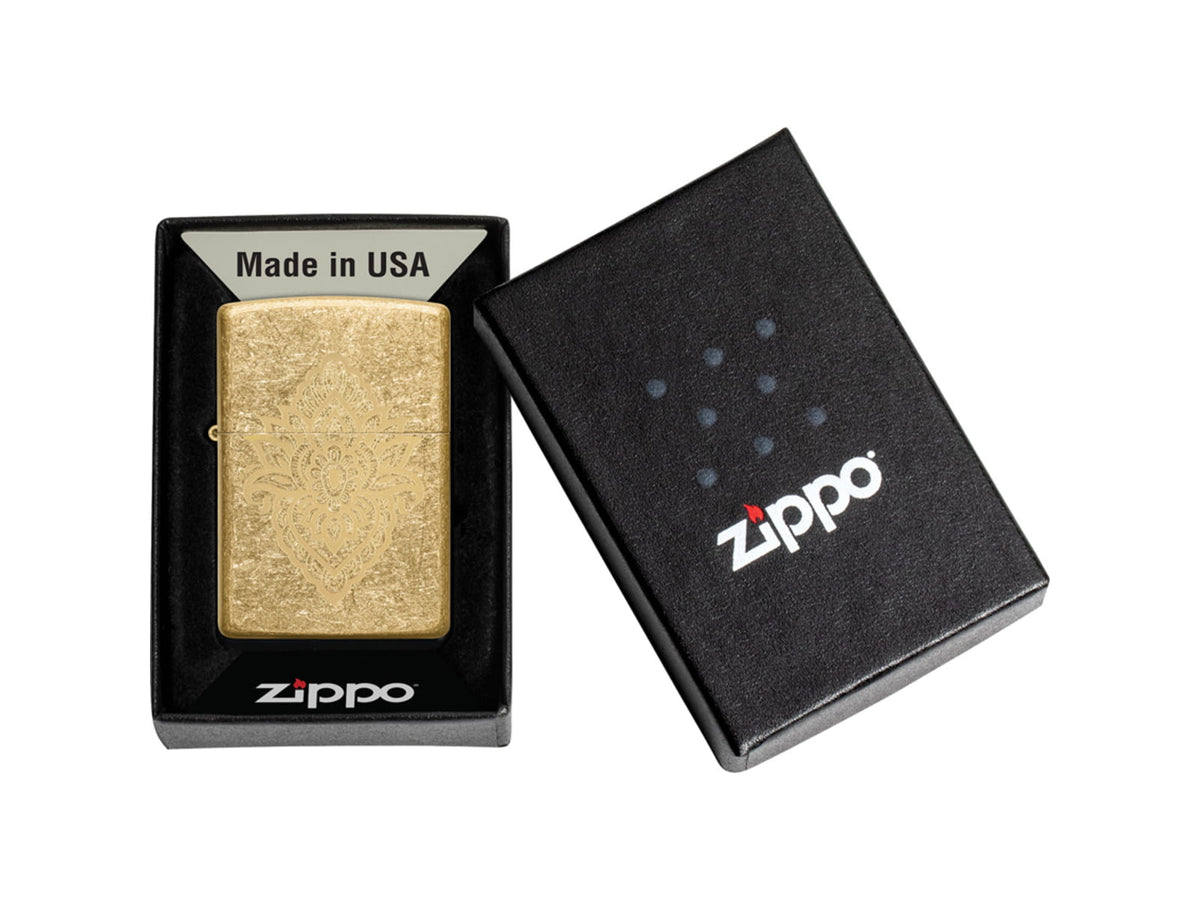 Zippo Henna Tattoo Design Lighter