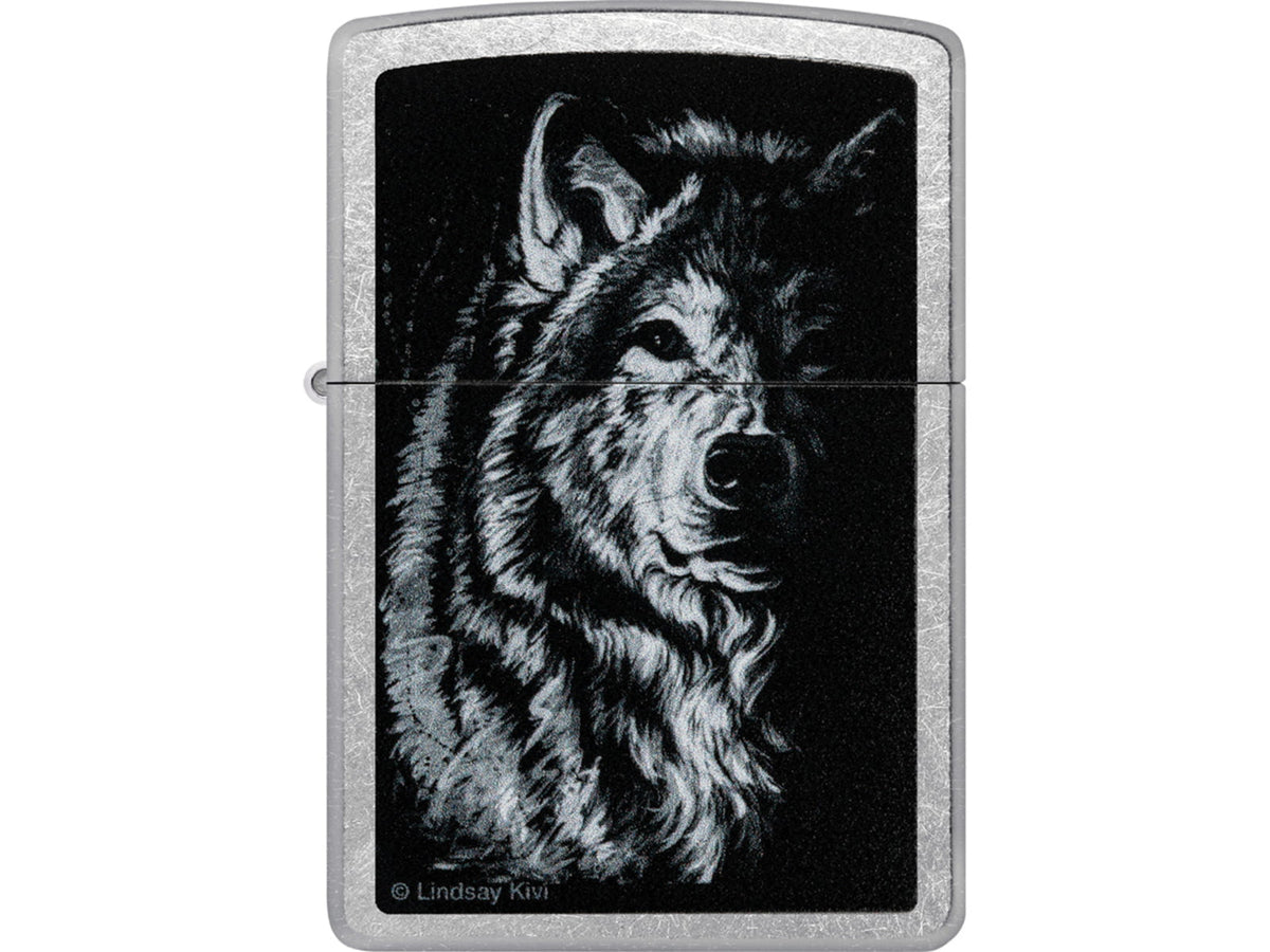 Zippo Lindsay Kivi Wolf Lighter ZO58237