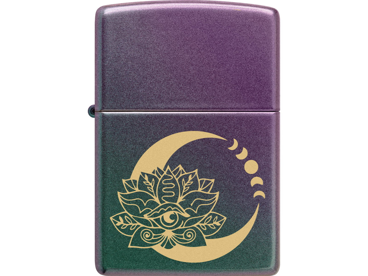 Zippo Lotus Moon Design Lighter