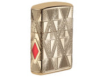 Zippo Luxury Diamond Design Lighter w/ Box 29671