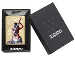 Zippo Mazzi Dragon Girl Lighter w/ Box 29668