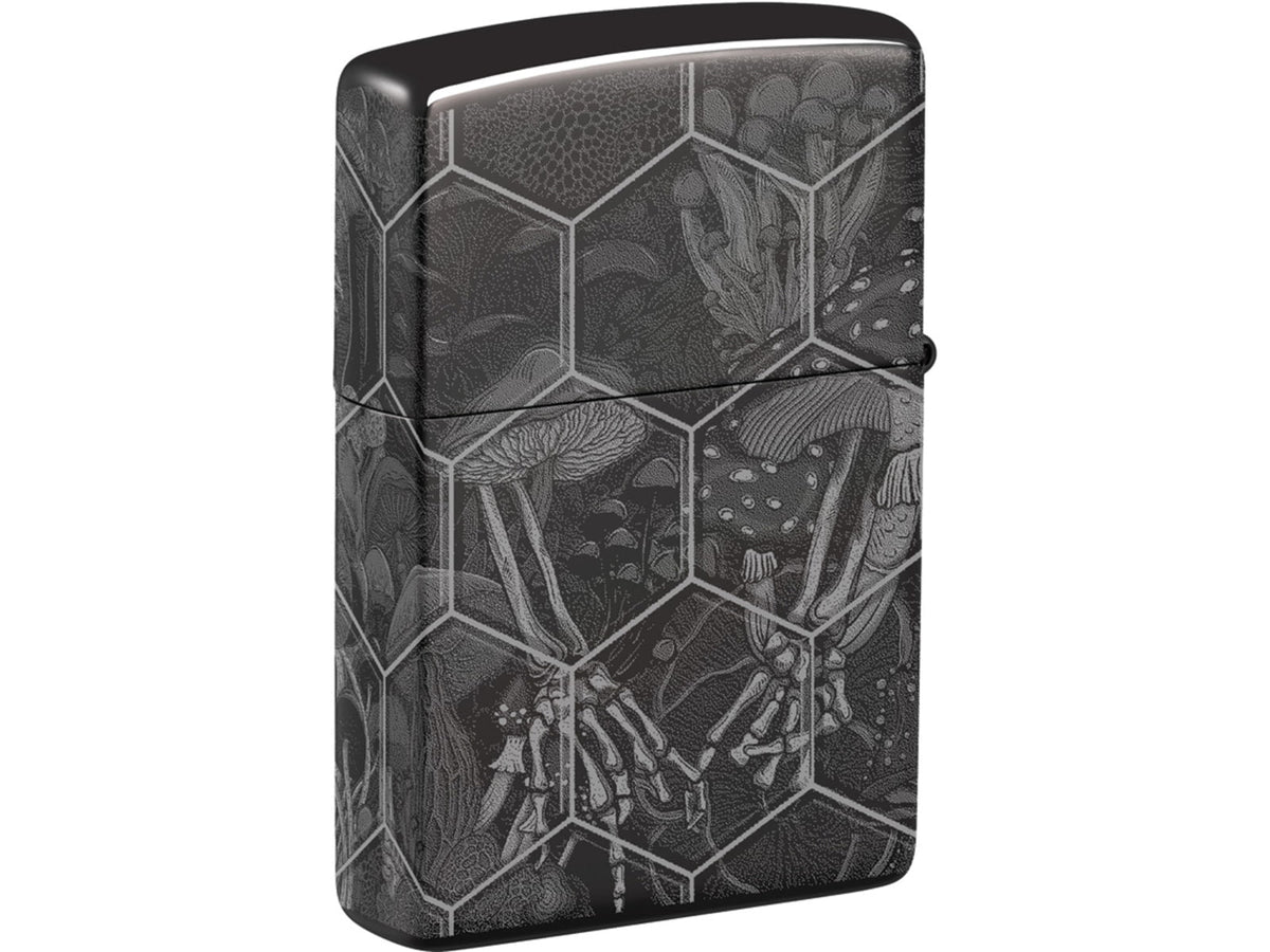 Zippo Mushroom Skulls Lighter ZO26700