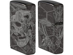 Zippo Mushroom Skulls Lighter ZO26700