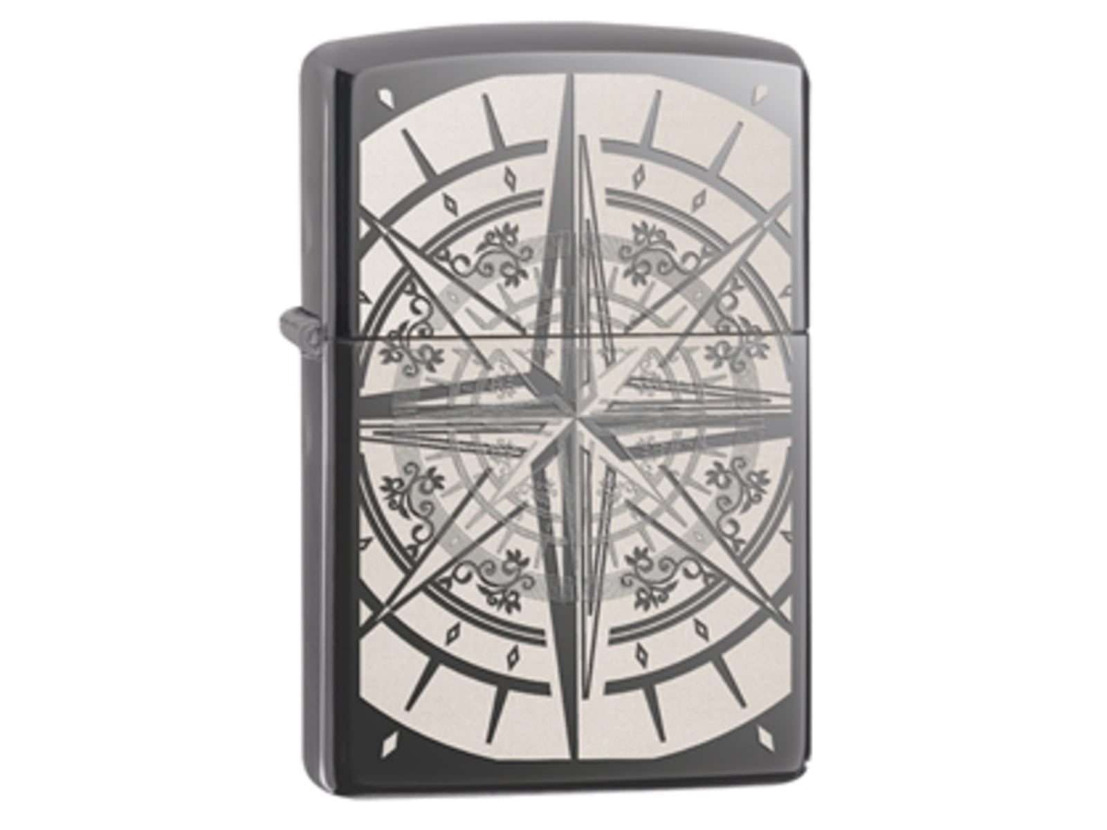 Zippo Nautical Compass Lighter Black Ice 29232